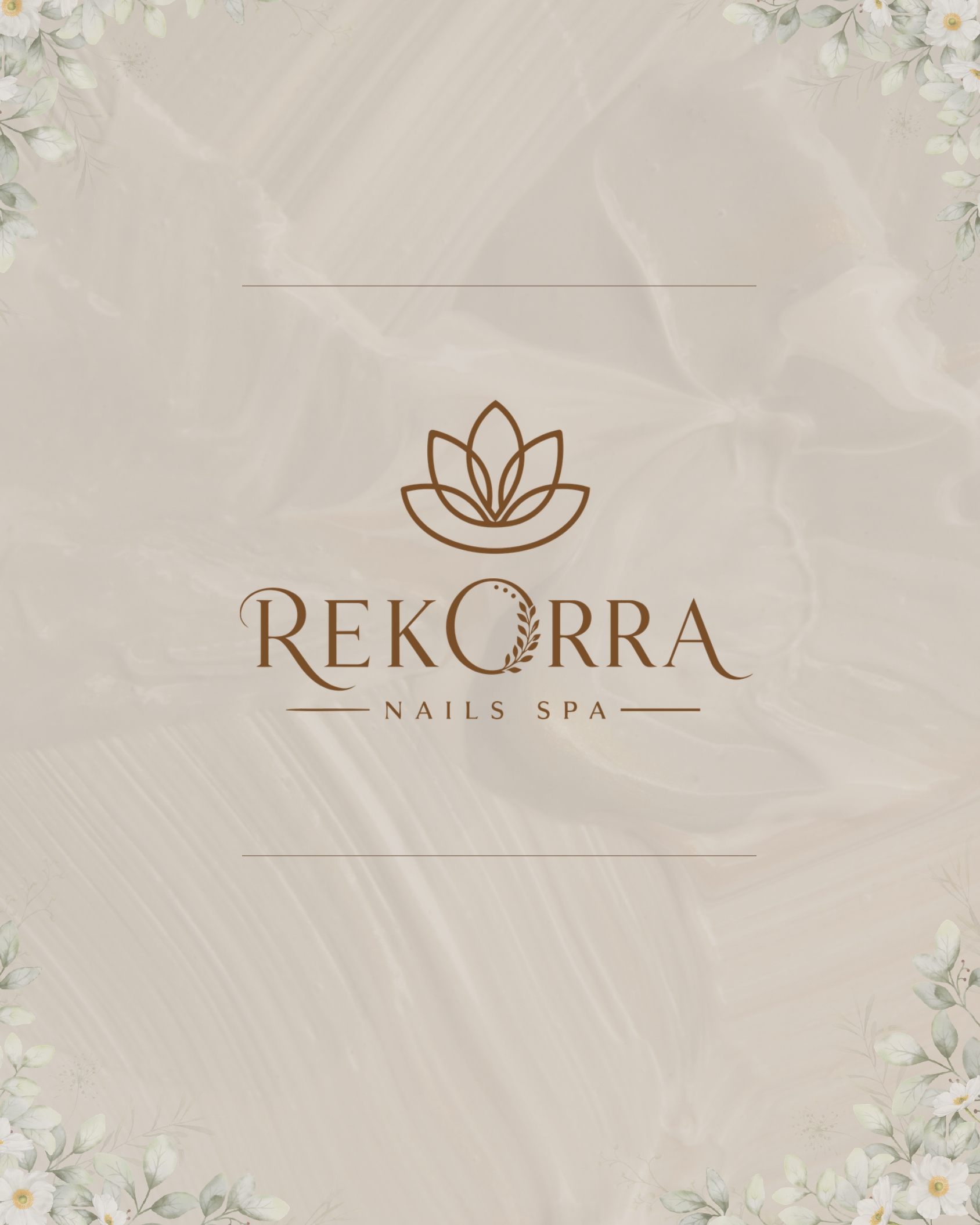 Rekorra Nails Spa Price Menu Page 6